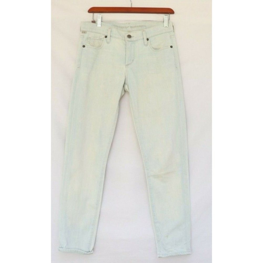 Citizens of Humanity Women's Size 26 Acid Blue Skinny Jeans High-Rise Denim $225